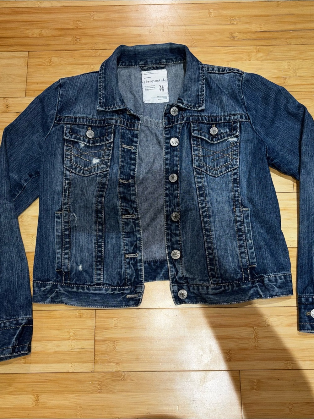 Aeropostale Dark Blue Denim Jacket